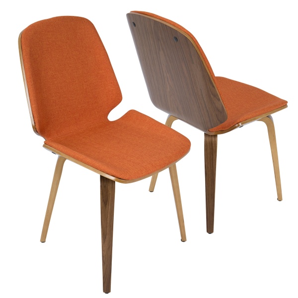 Serena-Dining-Chair-in-Walnut-Orange-Set-of-2-by-LumiSource