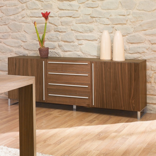 Sideboard-with-Walnut-Finish-by-Domitalia