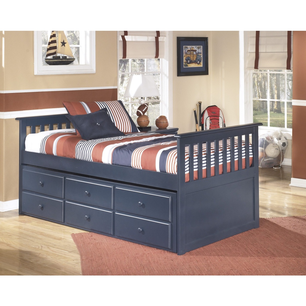 Louis Philippe Storage Bed - Queen with Cherry Finish by Coaster Fine  Furniture - Madison Seating