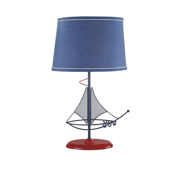 Signature-Design-by-Ashley-Sailor-Blue-and-Red-Boat-Table-Lamp