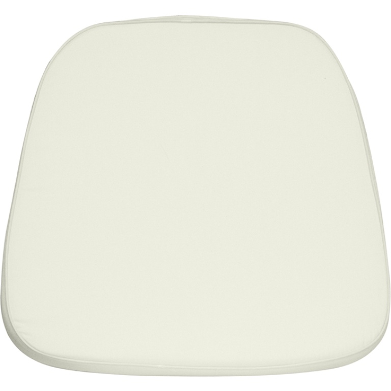 Soft Ivory Fabric Chiavari Chair Cushion - By Flash Furniture - Madison ...