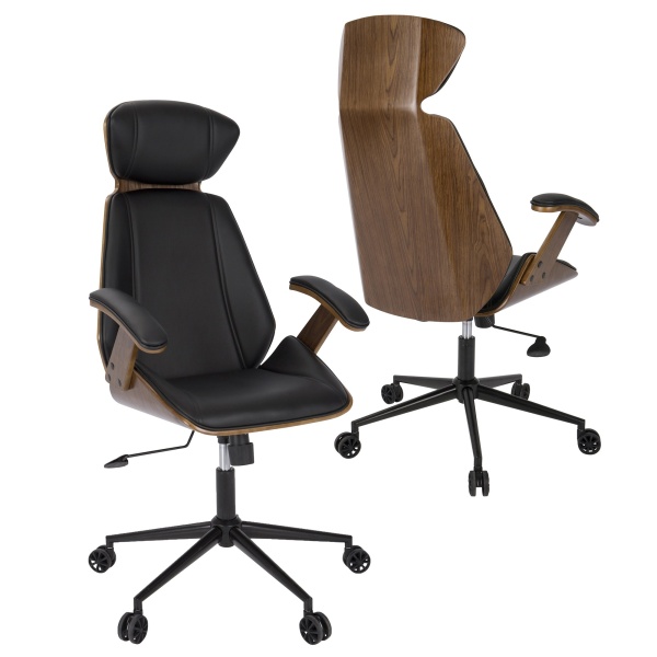 Spectre-Office-Chair-in-Walnut-Black-by-LumiSource