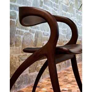 Star-Dining-Chair-with-Wenge-Finish-by-Domitalia-3