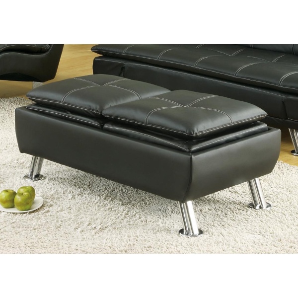 Storage-Ottoman-with-Black-Leather-Like-Vinyl-Upholstery-by-Coaster-Fine-Furniture