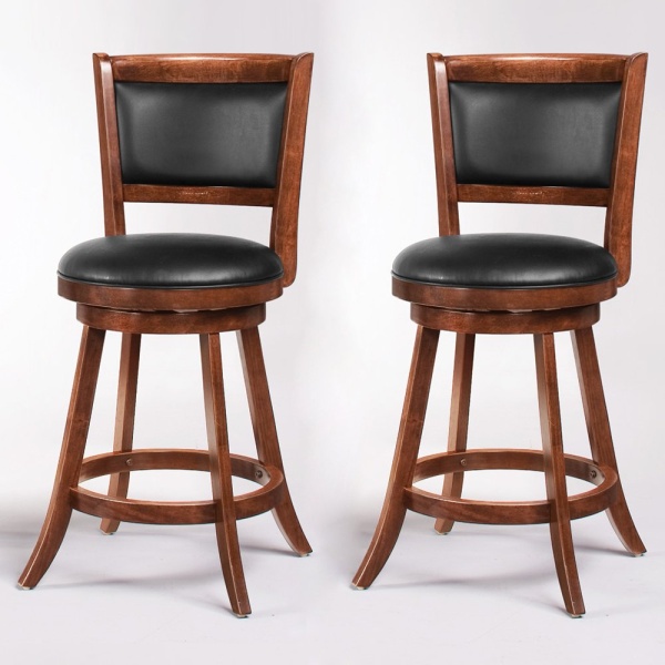 Swivel-Bar-Stool-with-Upholstered-Back-Counter-Height-Seat-Height-Set-of-2-by-Coaster-Fine-Furniture