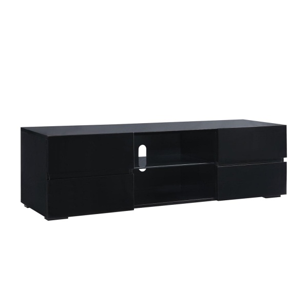 TV-Stand-with-Drawers-with-High-Gloss-Black-Finish-by-Coaster-Fine-Furniture