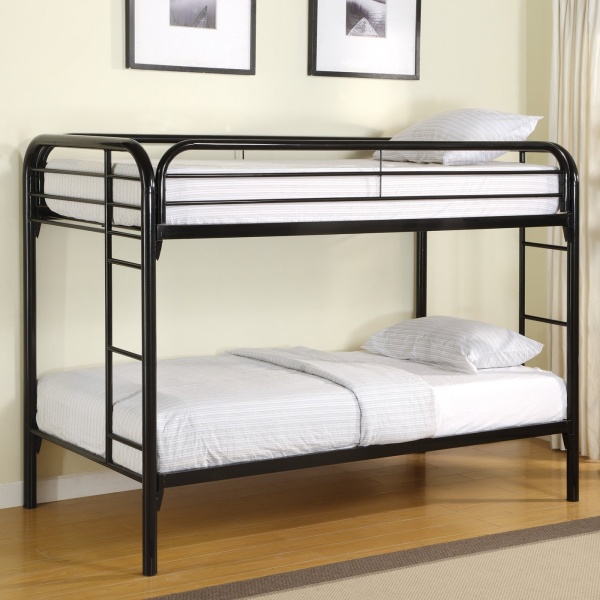 Twin-over-Twin-Bunk-Bed-with-Black-Finish-by-Coaster-Fine-Furniture