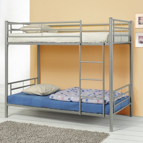 Twin-over-Twin-Bunk-Bed-with-Silver-Finish-by-Coaster-Fine-Furniture