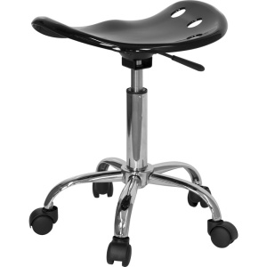 Vibrant-Black-Tractor-Seat-and-Chrome-Stool-by-Flash-Furniture-2