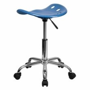 Vibrant-Bright-Blue-Tractor-Seat-and-Chrome-Stool-by-Flash-Furniture-2