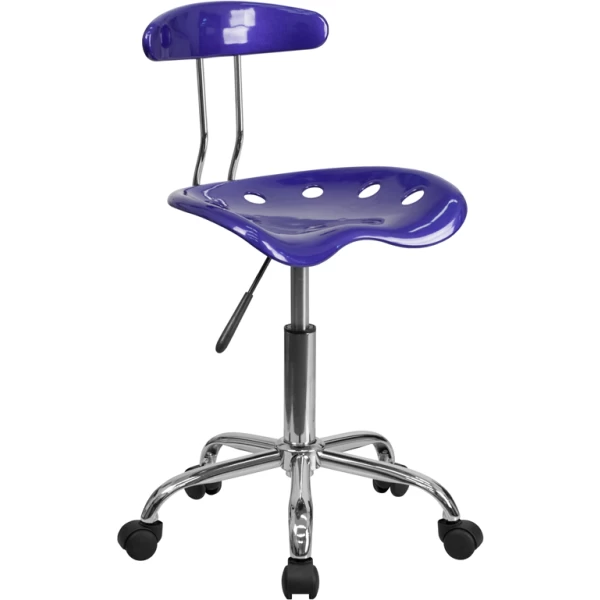 Vibrant-Deep-Blue-and-Chrome-Swivel-Task-Chair-with-Tractor-Seat-by-Flash-Furniture