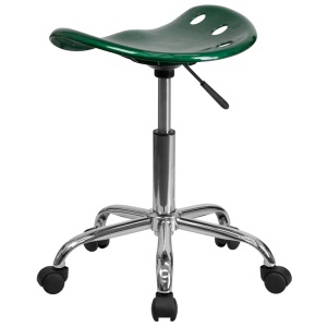 Vibrant-Green-Tractor-Seat-and-Chrome-Stool-by-Flash-Furniture-2