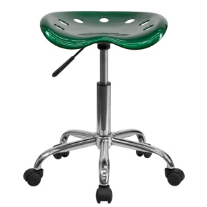 Vibrant-Green-Tractor-Seat-and-Chrome-Stool-by-Flash-Furniture-3