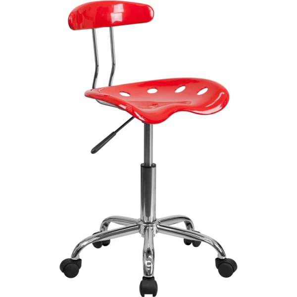 Vibrant-Red-and-Chrome-Swivel-Task-Chair-with-Tractor-Seat-by-Flash-Furniture