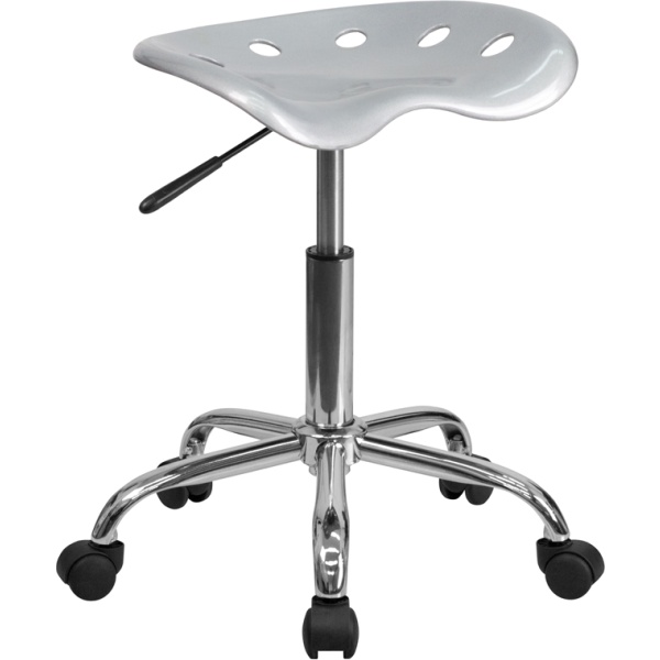 Vibrant-Silver-Tractor-Seat-and-Chrome-Stool-by-Flash-Furniture