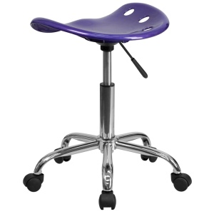 Vibrant-Violet-Tractor-Seat-and-Chrome-Stool-by-Flash-Furniture-2