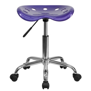 Vibrant-Violet-Tractor-Seat-and-Chrome-Stool-by-Flash-Furniture-3