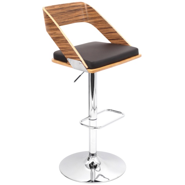 Vuno-Bar-Stool-in-Zebra-Brown-by-LumiSource