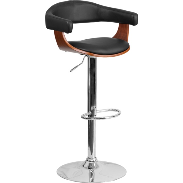 Walnut-Bentwood-Adjustable-Height-Barstool-with-Black-Vinyl-Seat-by-Flash-Furniture