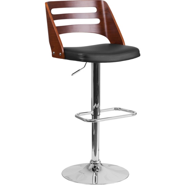 Walnut-Bentwood-Adjustable-Height-Barstool-with-Cutout-Back-and-Black-Vinyl-Seat-by-Flash-Furniture