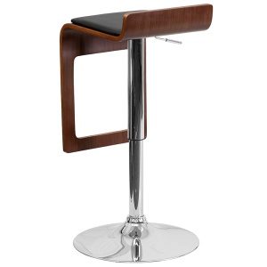 Walnut-Bentwood-Adjustable-Height-Barstool-with-Drop-Frame-and-Black-Vinyl-Seat-by-Flash-Furniture-2