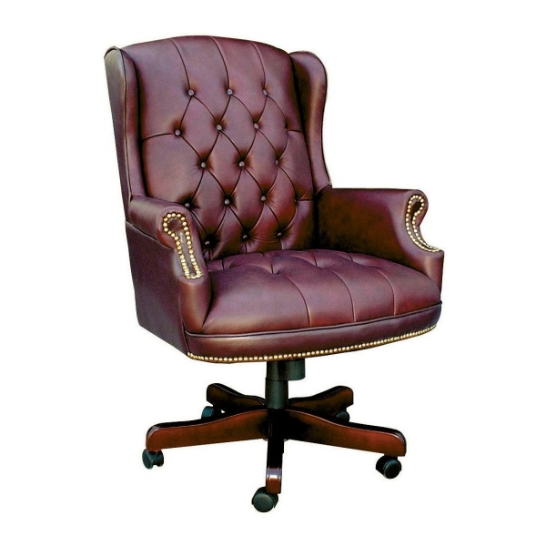 Wingback-Office-Chair-with-Burgundy-Caressoft-Upholstery-by-Boss-Office-Products