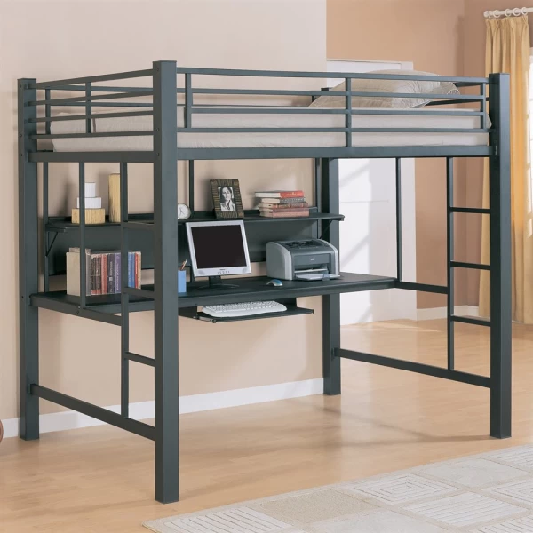 Workstation-Loft-Bed-with-Built-in-Desk-by-Coaster-Fine-Furniture